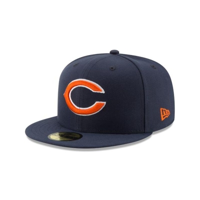 Chicago Bears Gorra | New Era NFL 59fifty Fitted Cap Mexico - Azules